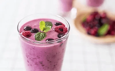 recetas veganas rapidás smoothie de frutas